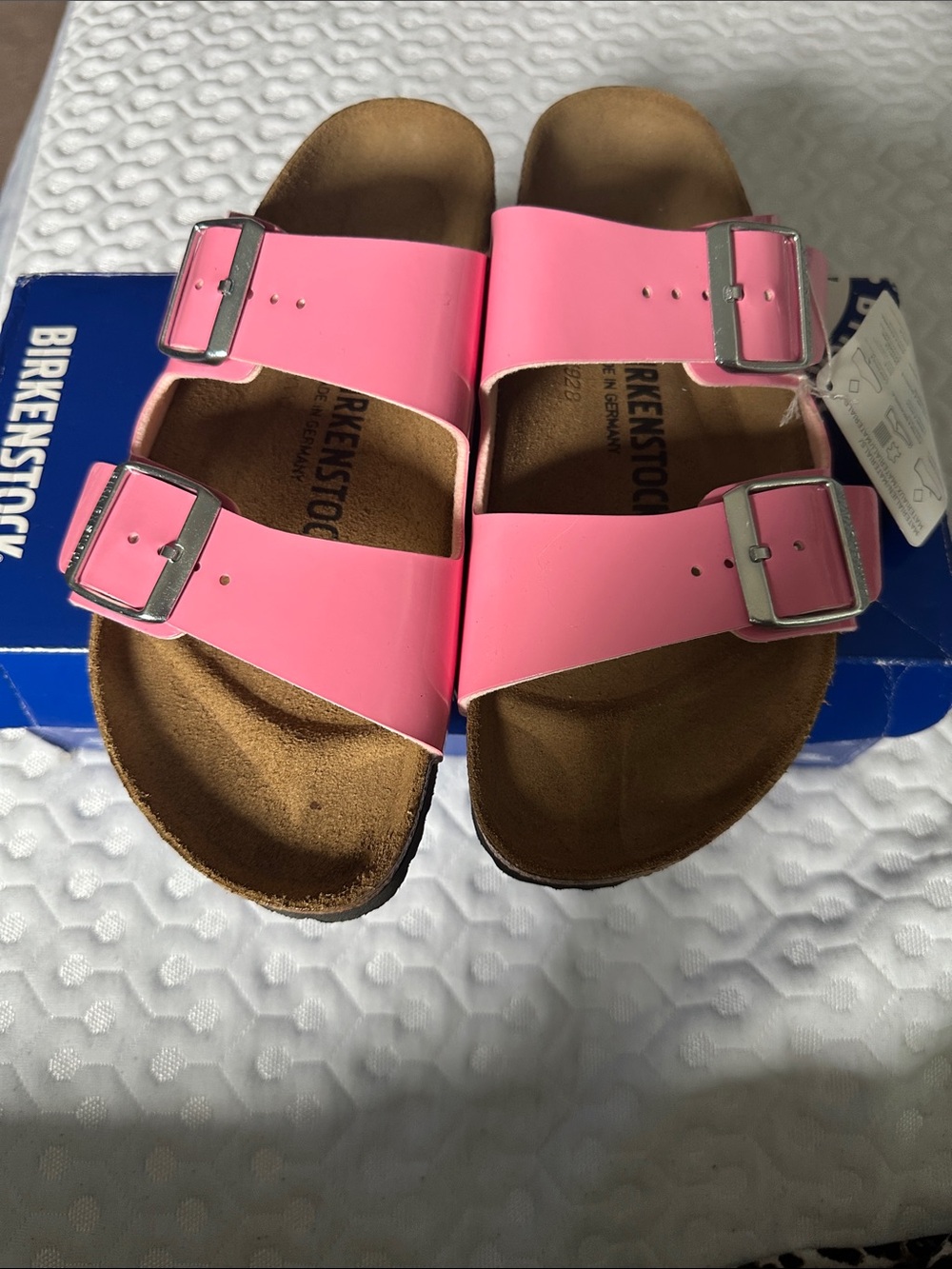 Birkenstock Women's Pink Arizona Sandals